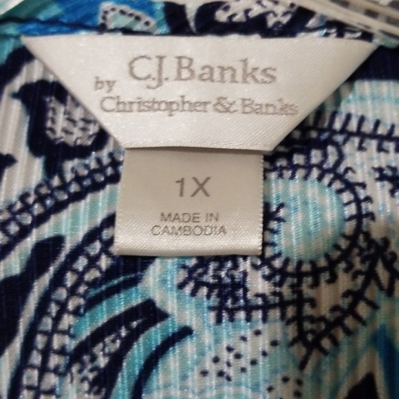 Plus Size Ladies Blouse - Picture 4 of 4